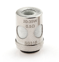 Vaporesso Ceramic EUC SS316L Verdampferköpfe 0,5 Ohm – 5 Stück, Für Subohm Dampfen, 25–35 Watt