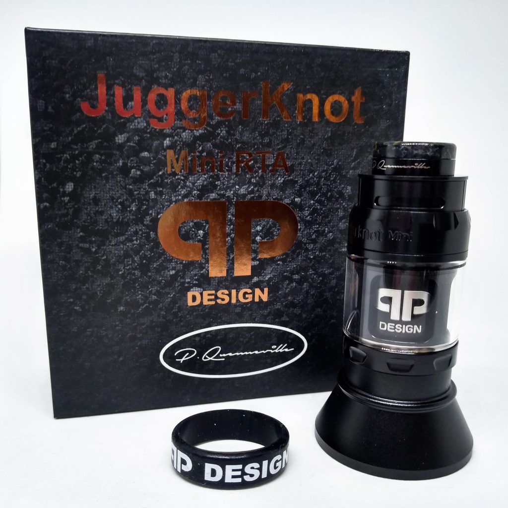 QP Design JuggerKnot Mini RTA Vapores Finos El Vapeador desde 2016